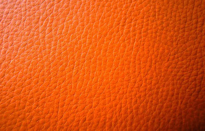 Orange-Leather