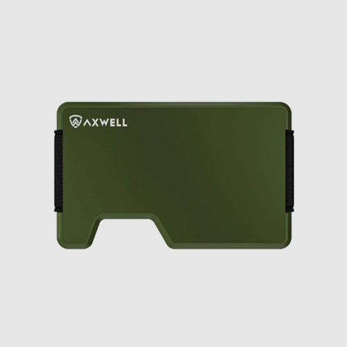 Axwell-Wallet-Aluminum-Olive-Green